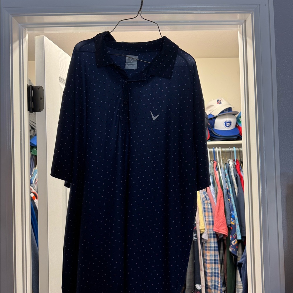 Callaway Navy Polo golf polo